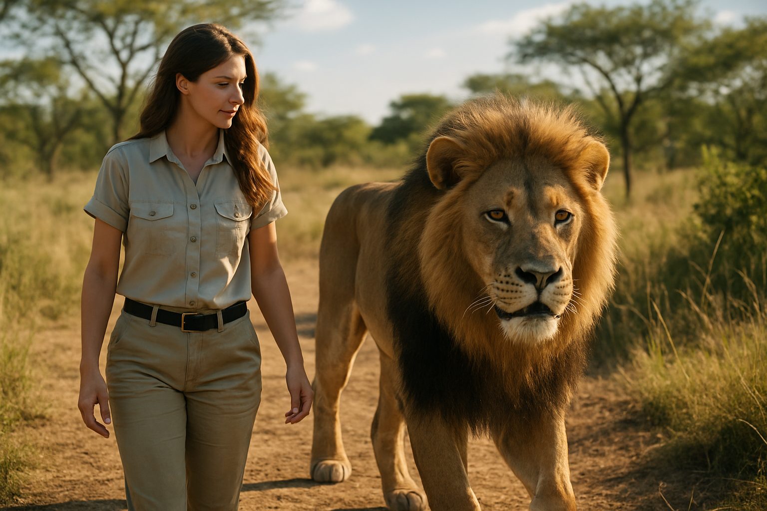 Balade avec les lions à l'île Maurice, comment s'y prendre ?