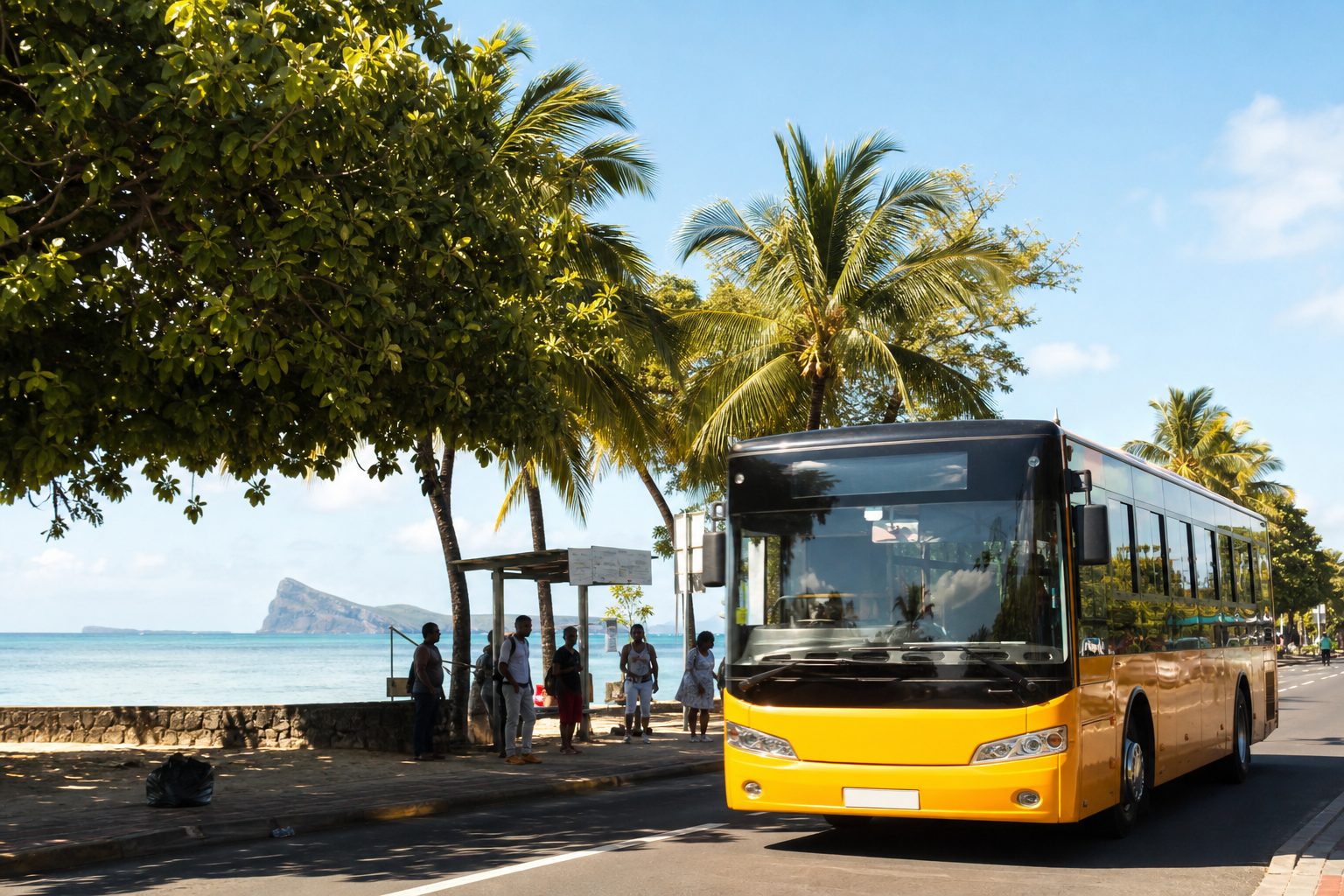 Prendre le bus à l'île Maurice, la meilleure option ?