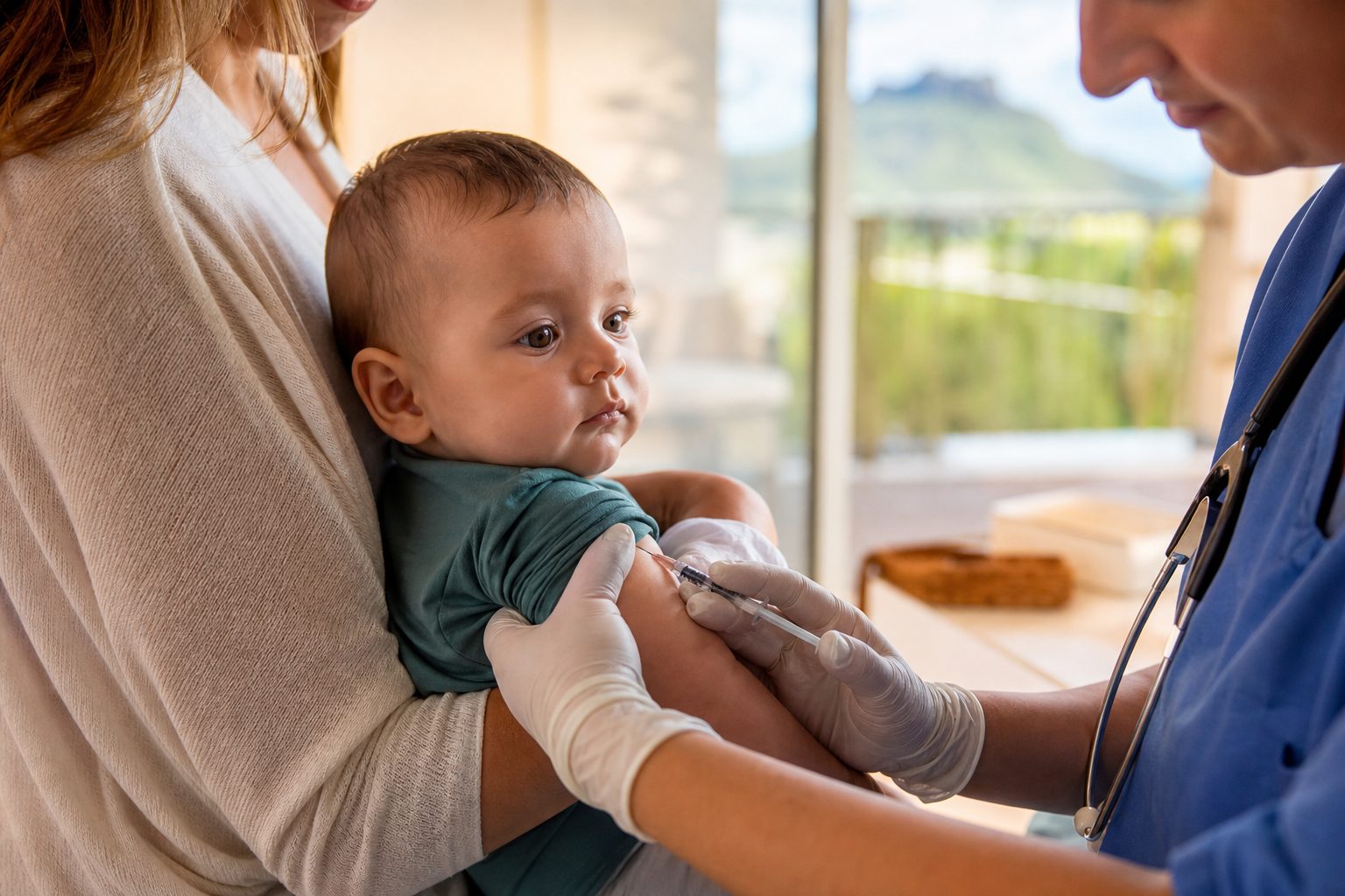 Vaccin bébé à l'île Maurice, que prévoir avant de partir ?
