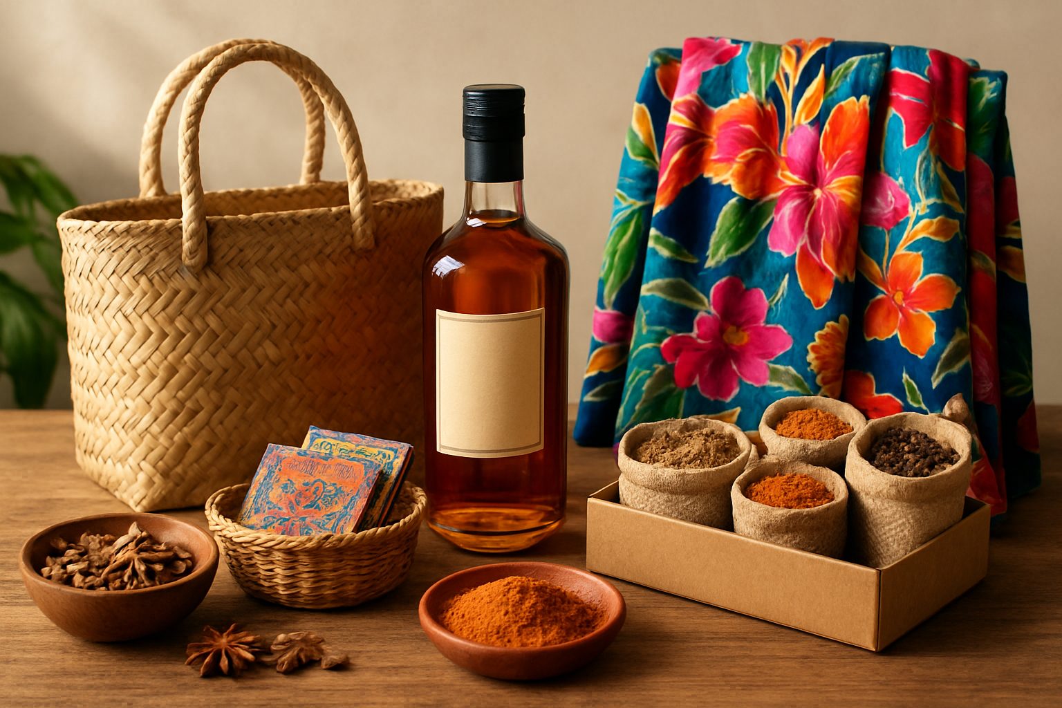 Douane île Maurice, ce qu'on peut ramener : artisanat, rhum, épices et paréos
