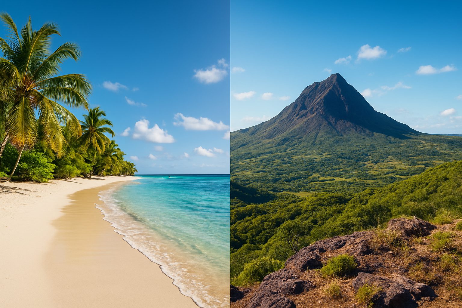 Île Maurice ou La Réunion : plages, volcan et budget comparés